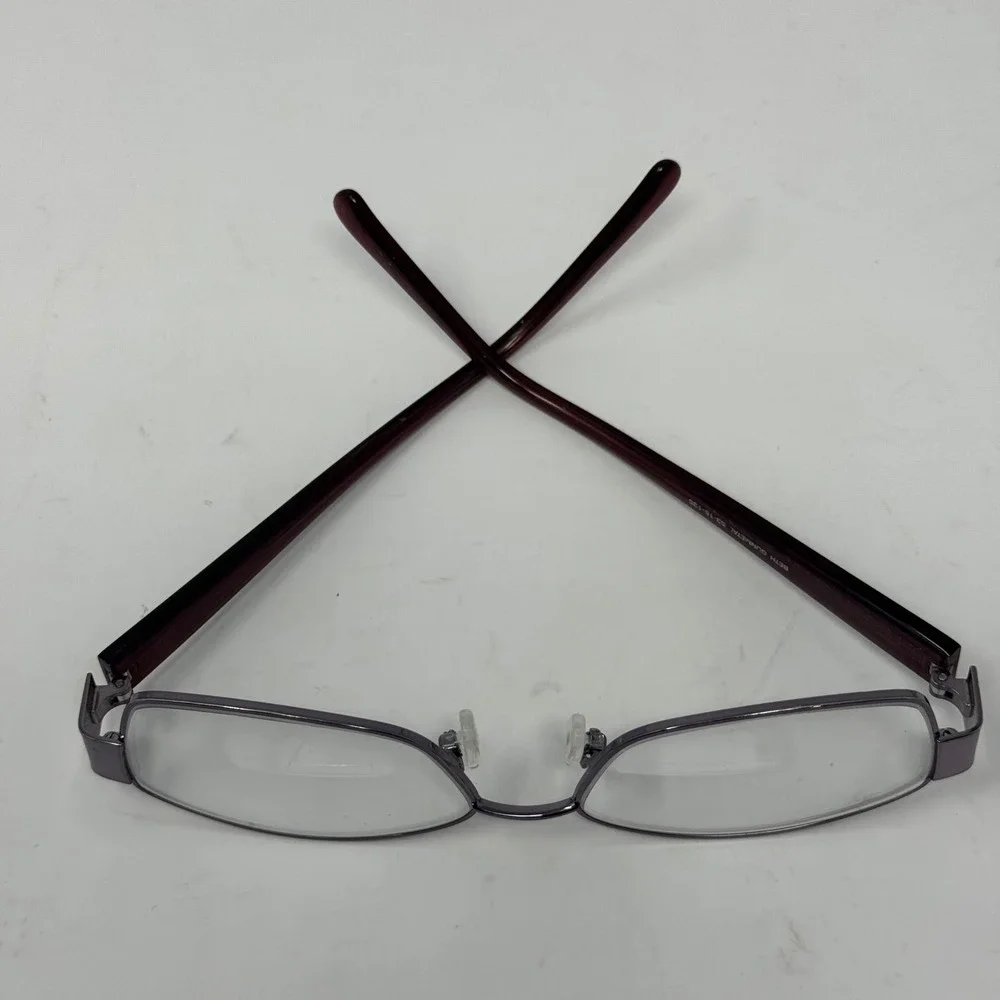 Modern Metals Beth Gunmetal Reading‎ Bifocal Eyeglasses FRAMES ONLY 53 15 135
